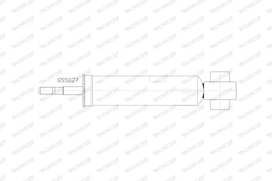 Stoßdämpfer Hinterachse MONROE G55027 Bild Stoßdämpfer Hinterachse MONROE G55027