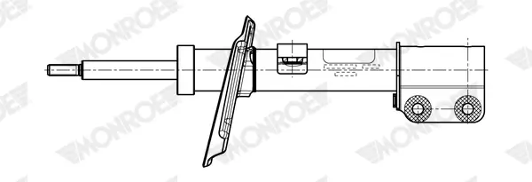 Stoßdämpfer Vorderachse MONROE G7988