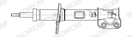 Stoßdämpfer Vorderachse links MONROE G8627 Bild Stoßdämpfer Vorderachse links MONROE G8627