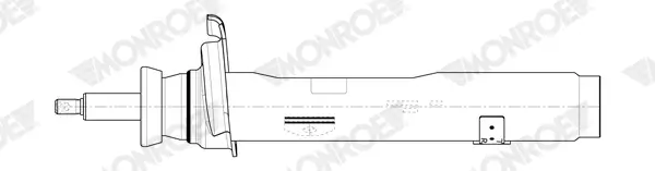 Stoßdämpfer Vorderachse links MONROE G8641