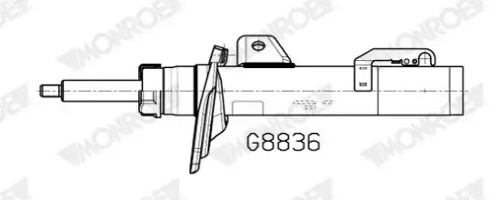 Stoßdämpfer Vorderachse MONROE G8836 Bild Stoßdämpfer Vorderachse MONROE G8836