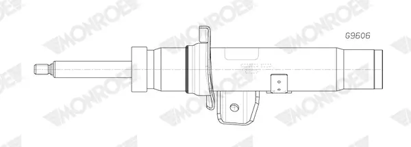 Stoßdämpfer Vorderachse links MONROE G9606