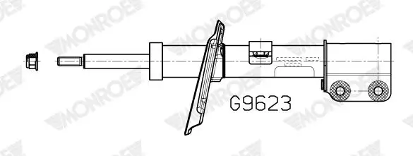 Stoßdämpfer Vorderachse MONROE G9623