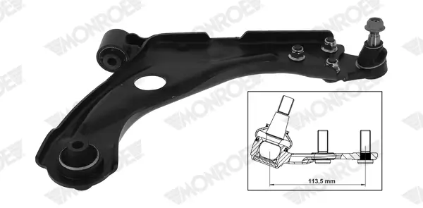 Lenker, Radaufhängung Vorderachse rechts unten MONROE L28J06