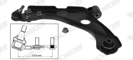 Lenker, Radaufhängung Vorderachse links unten MONROE L28J07 Bild Lenker, Radaufhängung Vorderachse links unten MONROE L28J07