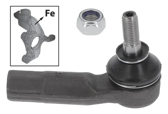 Spurstangenkopf Vorderachse rechts außen MONROE L29133 Bild Spurstangenkopf Vorderachse rechts außen MONROE L29133