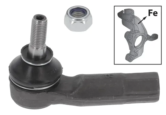 Spurstangenkopf Vorderachse links außen MONROE L29134 Bild Spurstangenkopf Vorderachse links außen MONROE L29134