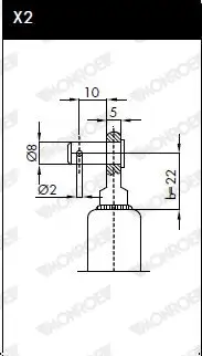 Gasfeder, Koffer-/Laderaum hinten MONROE ML5039 Bild Gasfeder, Koffer-/Laderaum hinten MONROE ML5039