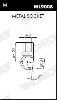 Gasfeder, Koffer-/Laderaum hinten MONROE ML5685 Bild Gasfeder, Koffer-/Laderaum hinten MONROE ML5685