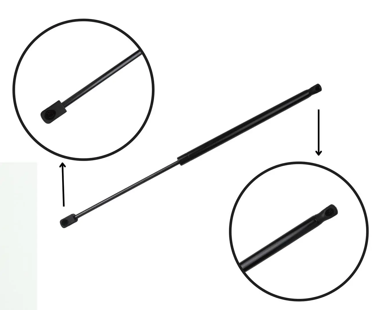 Gasfeder, Koffer-/Laderaum hinten MONROE ML6601
