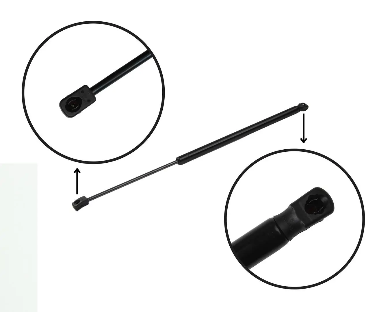 Gasfeder, Koffer-/Laderaum hinten MONROE ML6605