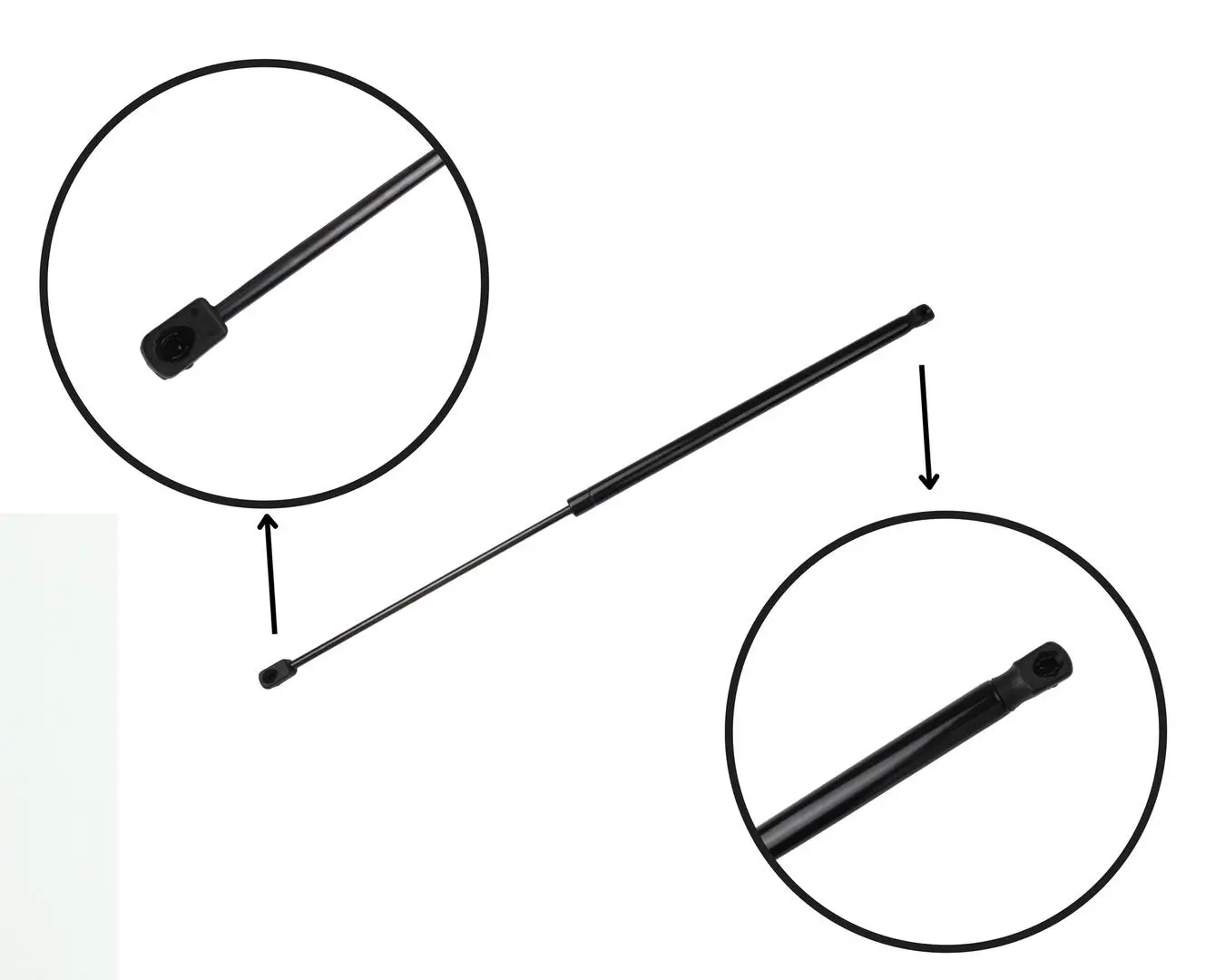 Gasfeder, Koffer-/Laderaum hinten MONROE ML6607