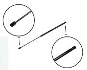 Gasfeder, Koffer-/Laderaum hinten MONROE ML6607
