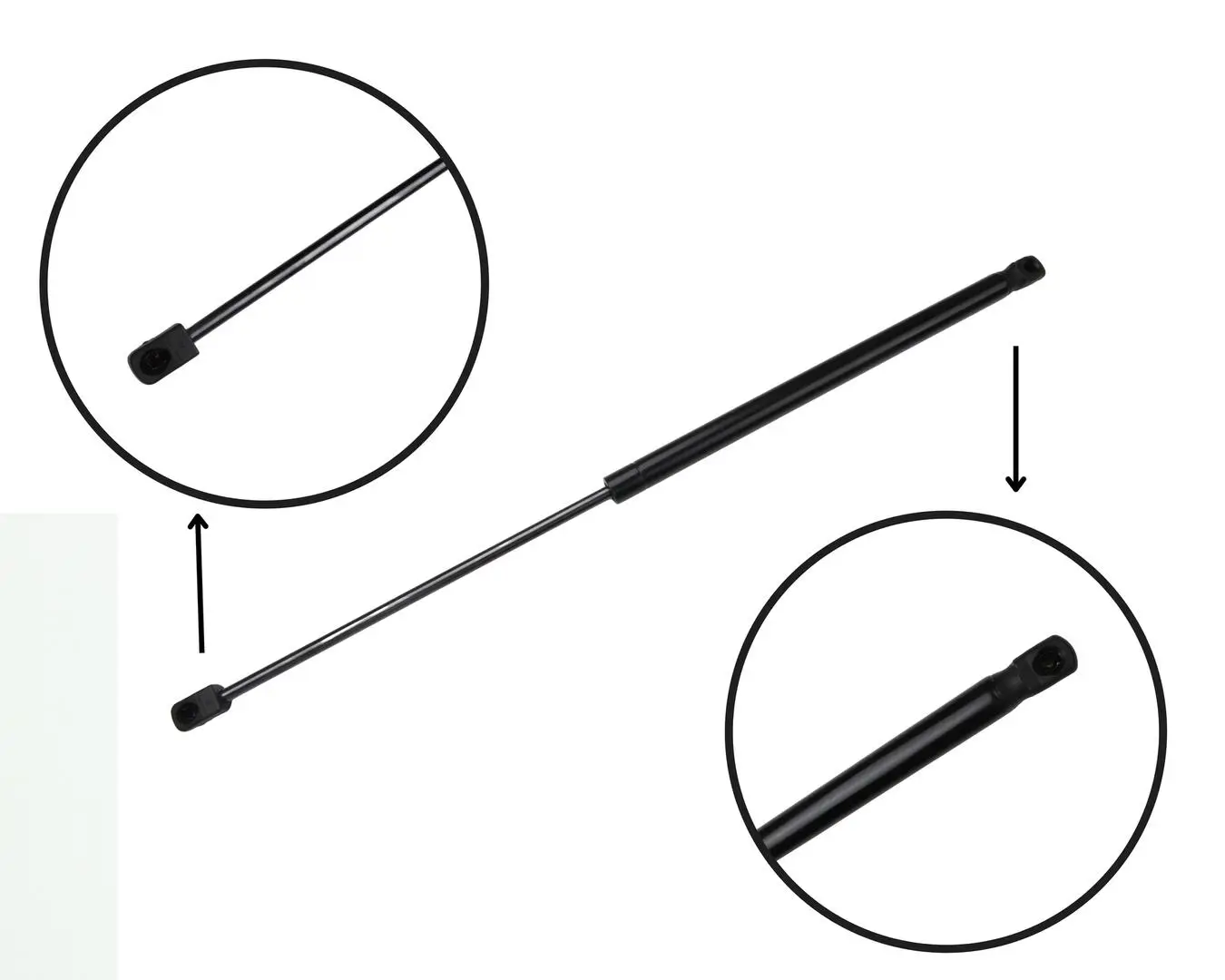 Gasfeder, Koffer-/Laderaum hinten MONROE ML6610