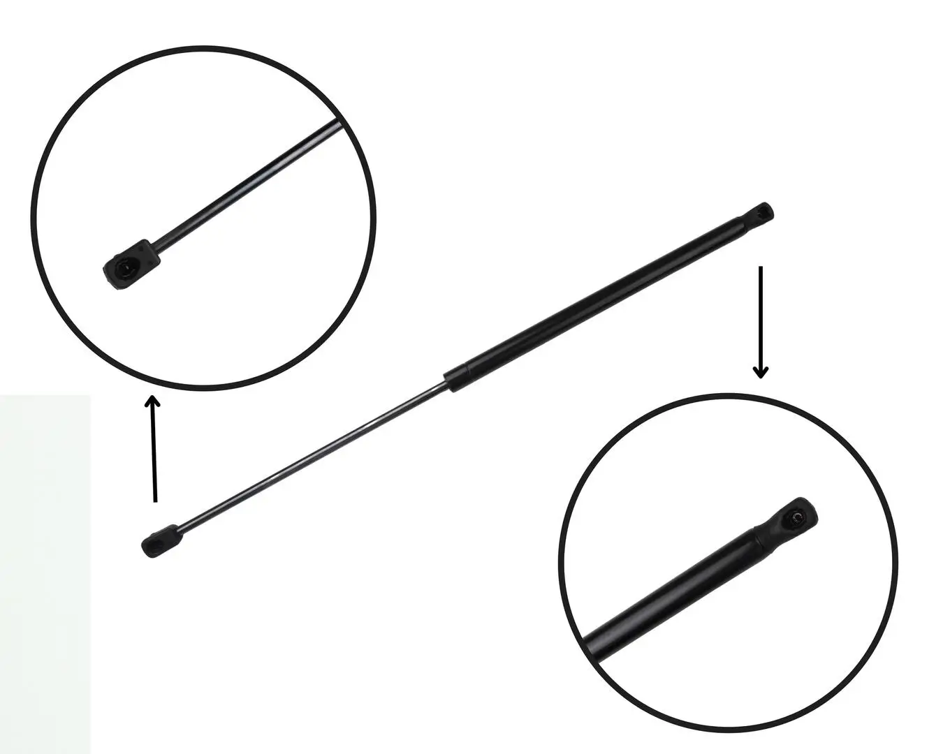 Gasfeder, Koffer-/Laderaum hinten MONROE ML6611