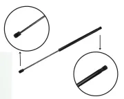 Gasfeder, Koffer-/Laderaum hinten MONROE ML6611