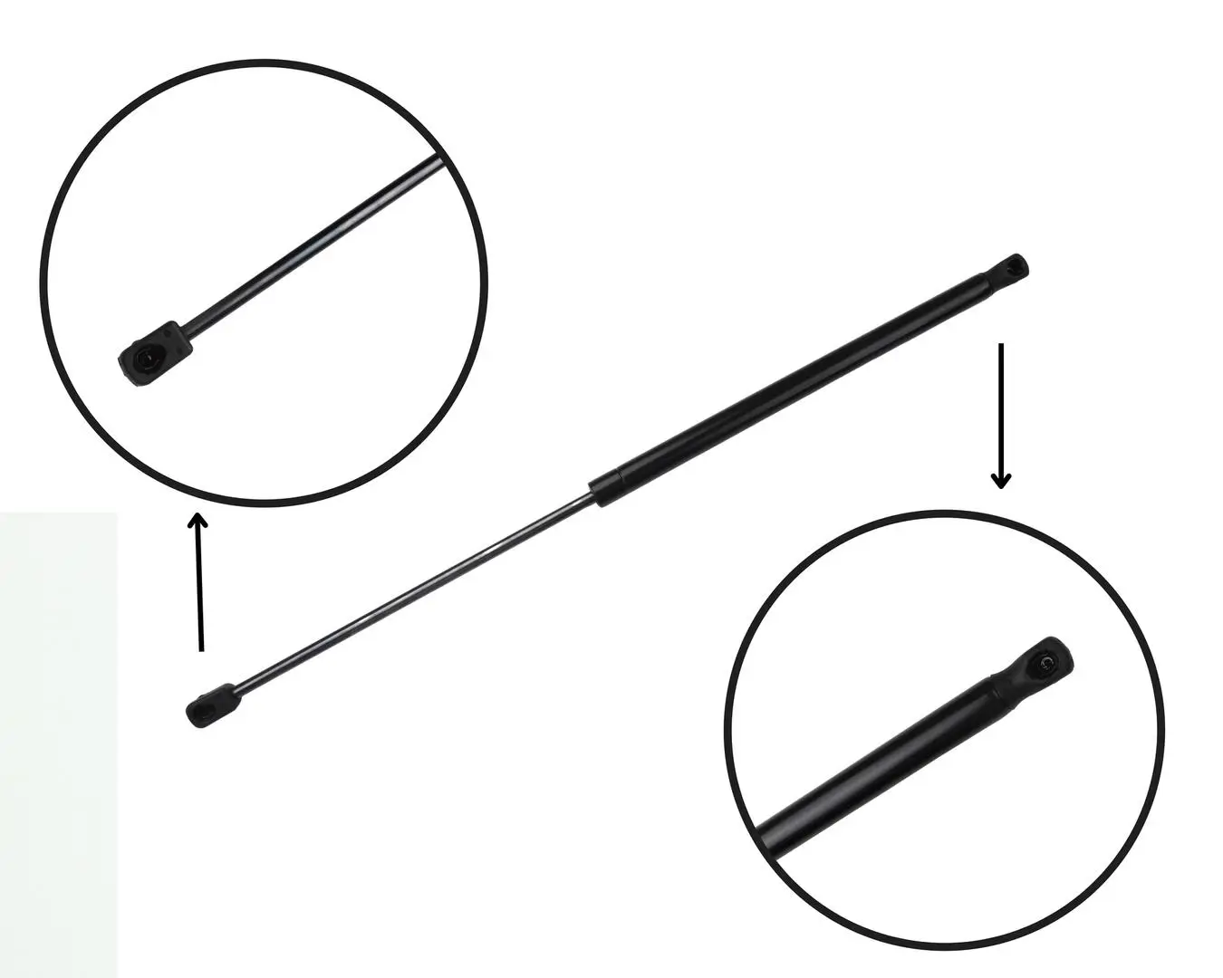 Gasfeder, Koffer-/Laderaum hinten MONROE ML6613