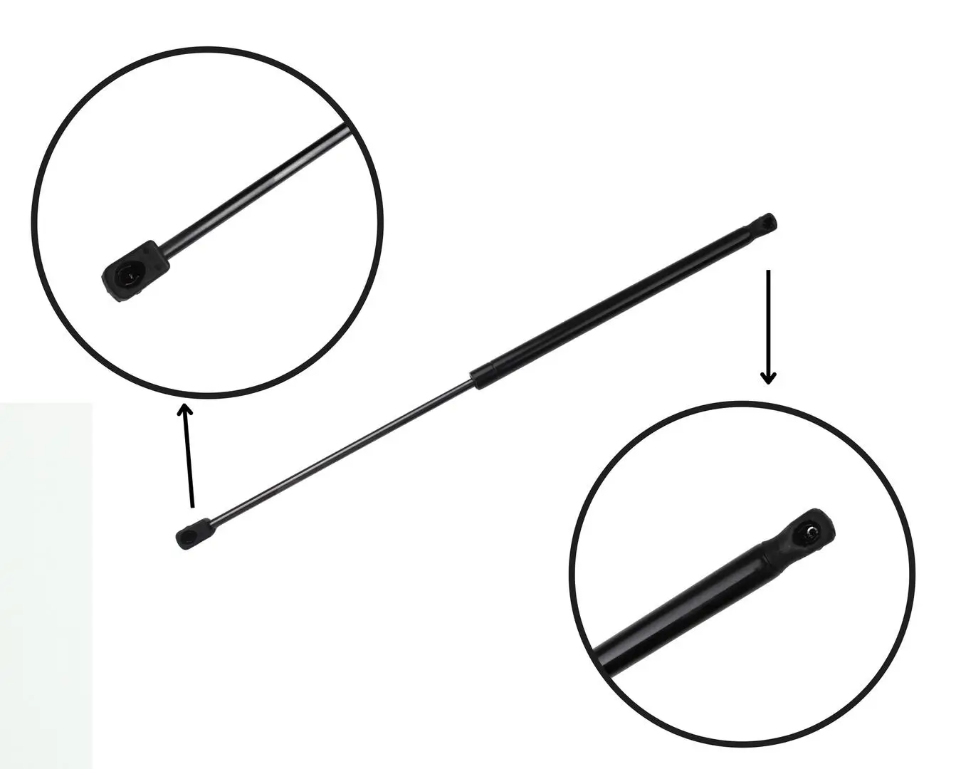 Gasfeder, Koffer-/Laderaum hinten MONROE ML6615