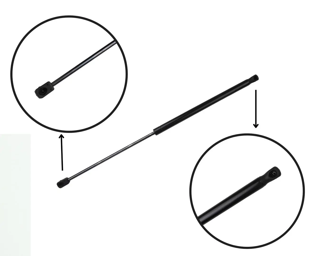 Gasfeder, Koffer-/Laderaum hinten MONROE ML6616