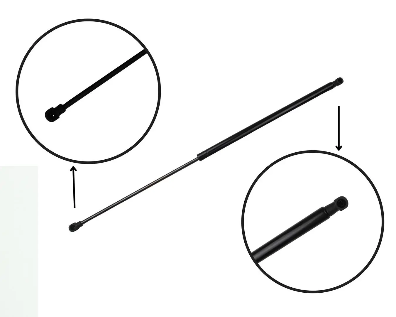 Gasfeder, Koffer-/Laderaum hinten MONROE ML6620