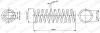 Fahrwerksfeder Vorderachse MONROE SE3485