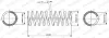 Fahrwerksfeder Vorderachse links MONROE SP3274