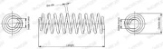 Fahrwerksfeder Hinterachse MONROE SP3535
