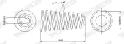 Fahrwerksfeder MONROE SP4084