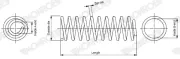 Fahrwerksfeder MONROE SP4108