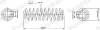 Fahrwerksfeder Hinterachse MONROE SP4359 Bild Fahrwerksfeder Hinterachse MONROE SP4359