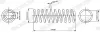 Fahrwerksfeder Hinterachse MONROE SP4376 Bild Fahrwerksfeder Hinterachse MONROE SP4376