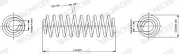 Fahrwerksfeder Vorderachse MONROE SP5222