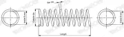 Fahrwerksfeder Vorderachse MONROE SP5270