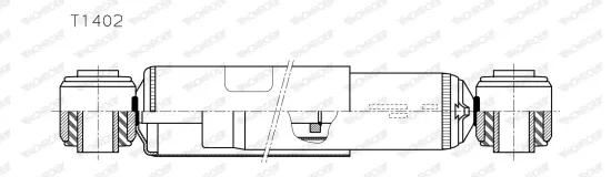 Gasfeder, Koffer-/Laderaum hinten MONROE ML5219 Bild Gasfeder, Koffer-/Laderaum hinten MONROE ML5219