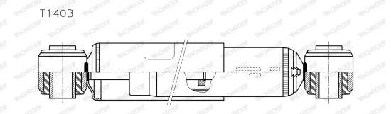 Gasfeder, Koffer-/Laderaum hinten MONROE ML5219 Bild Gasfeder, Koffer-/Laderaum hinten MONROE ML5219
