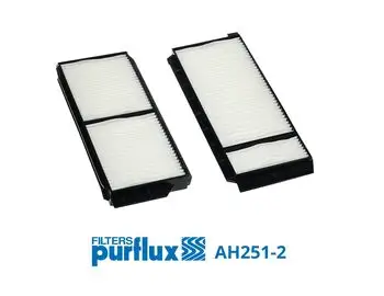 Filter, Innenraumluft PURFLUX AH251-2 Bild Filter, Innenraumluft PURFLUX AH251-2