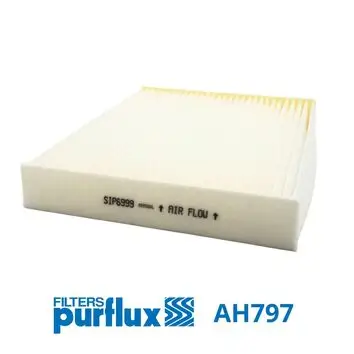 Filter, Innenraumluft vorne rechts PURFLUX AH797