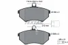 Bremsbelagsatz, Scheibenbremse Vorderachse TEXTAR 2016805