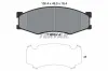 Bremsbelagsatz, Scheibenbremse Vorderachse TEXTAR 2109901