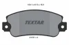 Bremsbelagsatz, Scheibenbremse Vorderachse TEXTAR 2113102