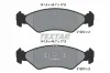 Bremsbelagsatz, Scheibenbremse Vorderachse TEXTAR 2120203