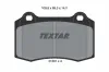 Bremsbelagsatz, Scheibenbremse Vorderachse TEXTAR 2138104