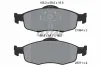 Bremsbelagsatz, Scheibenbremse Vorderachse TEXTAR 2139408
