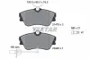 Bremsbelagsatz, Scheibenbremse Vorderachse TEXTAR 2147903