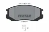 Bremsbelagsatz, Scheibenbremse Vorderachse TEXTAR 2165001
