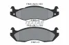 Bremsbelagsatz, Scheibenbremse Vorderachse TEXTAR 2182001