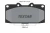 Bremsbelagsatz, Scheibenbremse Vorderachse TEXTAR 2185401