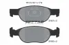 Bremsbelagsatz, Scheibenbremse Vorderachse TEXTAR 2193101