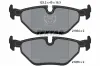 Bremsbelagsatz, Scheibenbremse Hinterachse TEXTAR 2193404