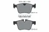 Bremsbelagsatz, Scheibenbremse Hinterachse TEXTAR 2214103
